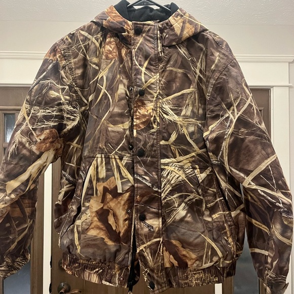 NWOT Guide Series Kids XL Camo hooded coat - Picture 2 of 7